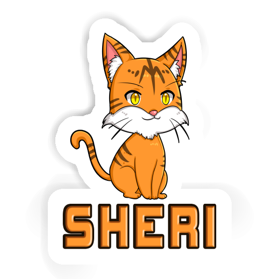 Autocollant Sheri Chat Autocollant Sheri Chat Image