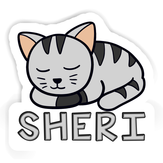 Autocollant Sheri Chat Notebook Autocollant Sheri Chat Gift package Image