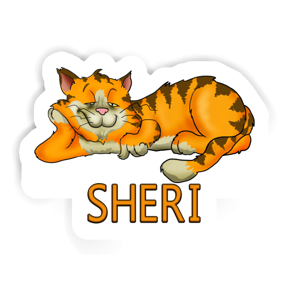 Chat Autocollant Sheri Laptop Image