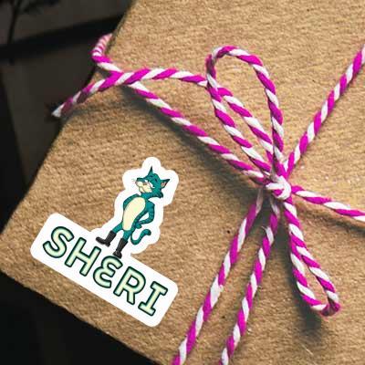 Sheri Autocollant Chat Laptop Image
