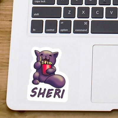 Sticker Sheri Pommes-Katze Gift package Image