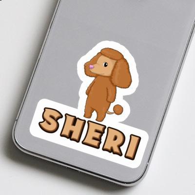 Aufkleber Sheri Pudel Laptop Image