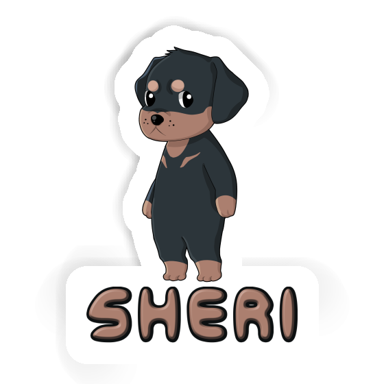 Rottweiler Aufkleber Sheri Laptop Image