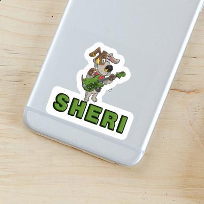 Gitarrist Sticker Sheri Image