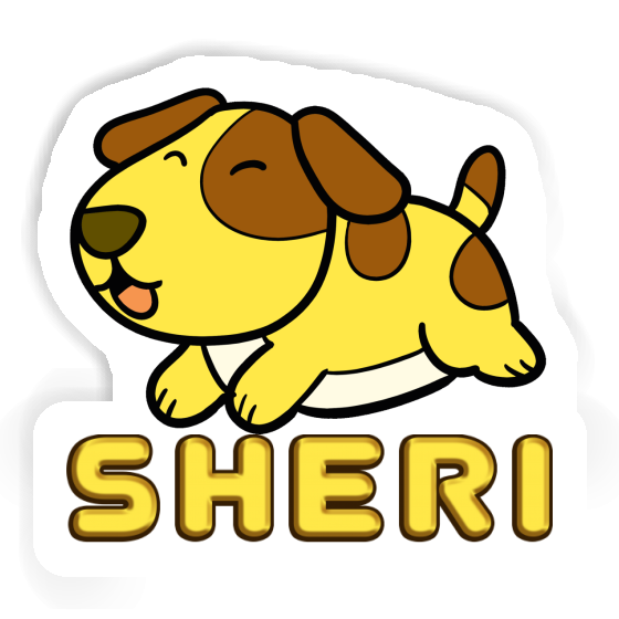 Autocollant Sheri Chien Autocollant Sheri Chien Image