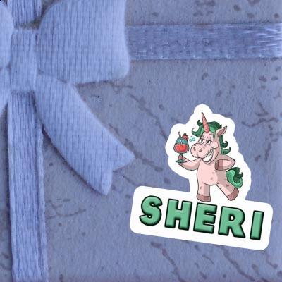 Aufkleber Party-Einhorn Sheri Laptop Aufkleber Party-Einhorn Sheri Laptop Image