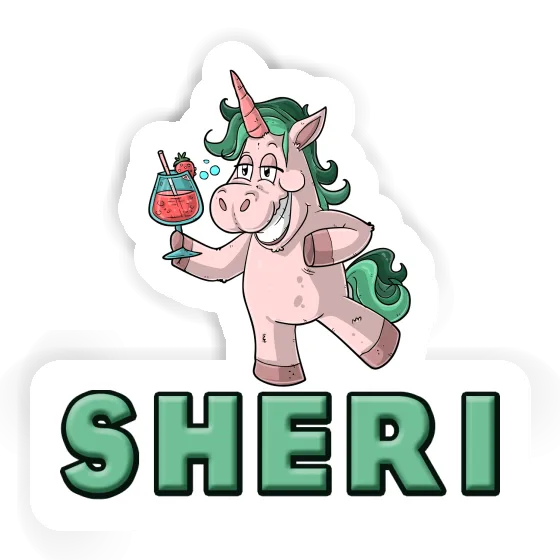 Aufkleber Party-Einhorn Sheri Notebook Aufkleber Party-Einhorn Sheri Notebook Image