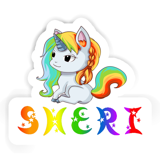 Sheri Sticker Einhorn Notebook Sheri Sticker Einhorn Gift package Image