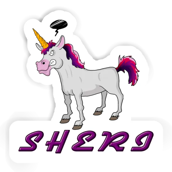 Sticker Einhorn Sheri Notebook Sticker Einhorn Sheri Gift package Image