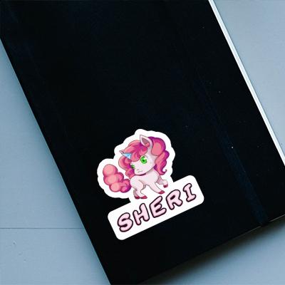 Aufkleber Sheri Einhorn Notebook Image