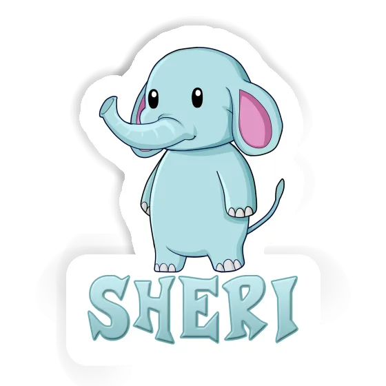 Sheri Autocollant Éléphant Notebook Sheri Autocollant Éléphant Notebook Image