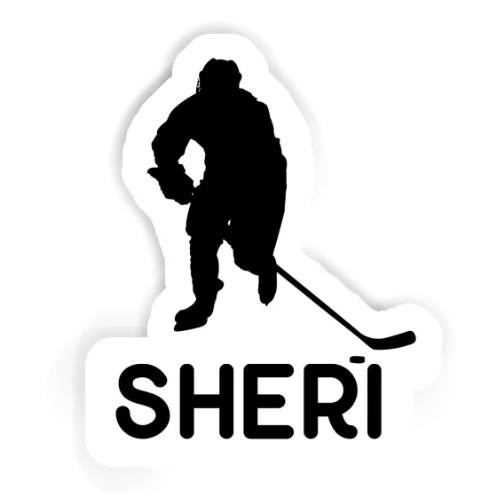 Autocollant Joueur de hockey Sheri Notebook Autocollant Joueur de hockey Sheri Notebook Image
