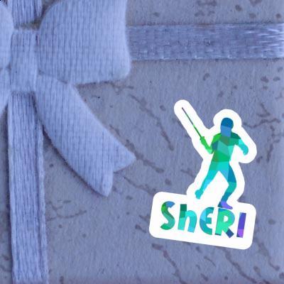 Sheri Sticker Fencer Notebook Sheri Sticker Fencer Notebook Image