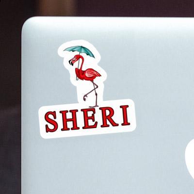 Sheri Autocollant Flamant Notebook Image