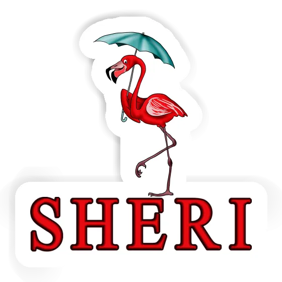 Flamingo Aufkleber Sheri Image