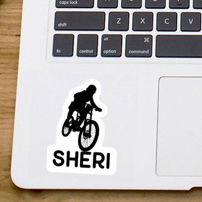Sticker Freeride Biker Sheri Notebook Image