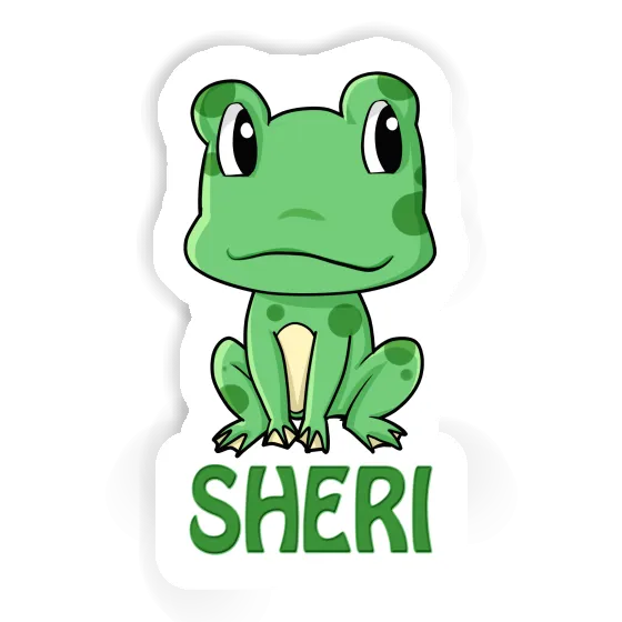 Autocollant Sheri Grenouille Laptop Image
