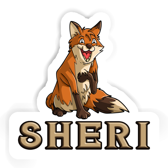 Sheri Autocollant Renard Gift package Image