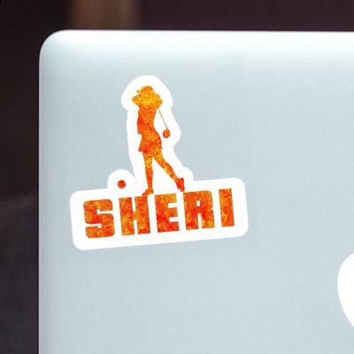 Autocollant Golfeuse Sheri Notebook Autocollant Golfeuse Sheri Gift package Image