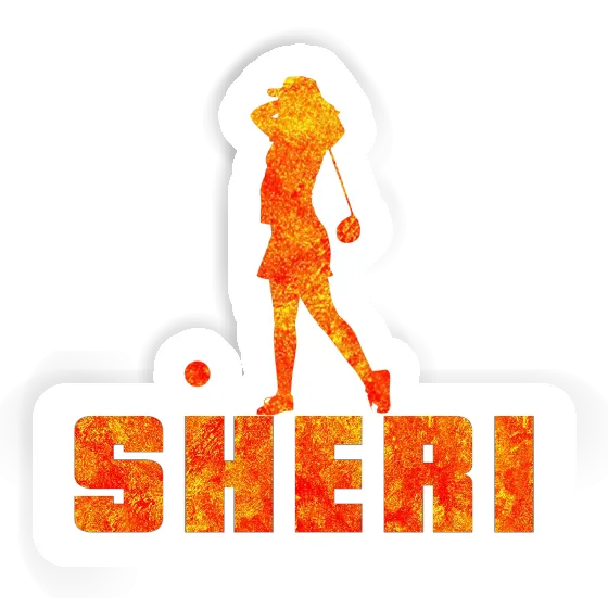Autocollant Golfeuse Sheri Autocollant Golfeuse Sheri Image