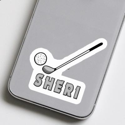 Sticker Sheri Golfschläger Notebook Sticker Sheri Golfschläger Gift package Image