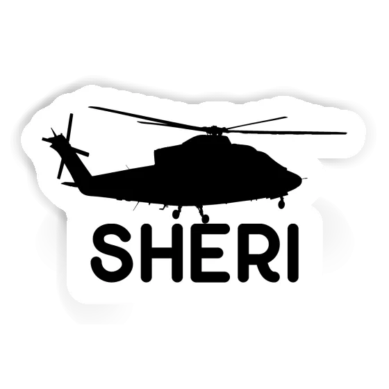 Sheri Sticker Helicopter Notebook Sheri Sticker Helicopter Gift package Image