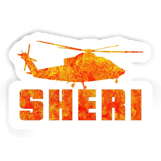 Helicopter Sticker Sheri Laptop Helicopter Sticker Sheri Laptop Image