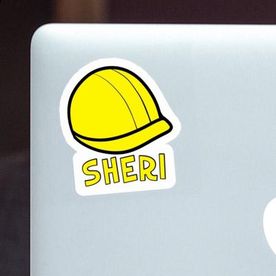 Sheri Sticker Helmet Laptop Image
