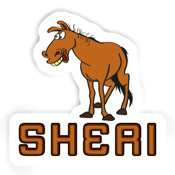 Sheri Sticker Horse Notebook Image