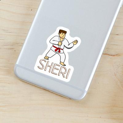 Karateka Sticker Sheri Laptop Image