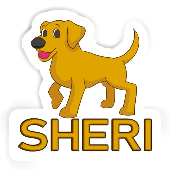 Sheri Aufkleber Hund Sheri Aufkleber Hund Image