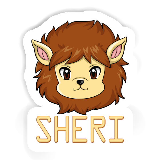 Sheri Aufkleber Löwe Gift package Image