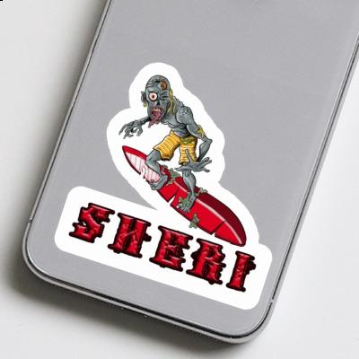 Aufkleber Sheri Surfer Notebook Aufkleber Sheri Surfer Gift package Image