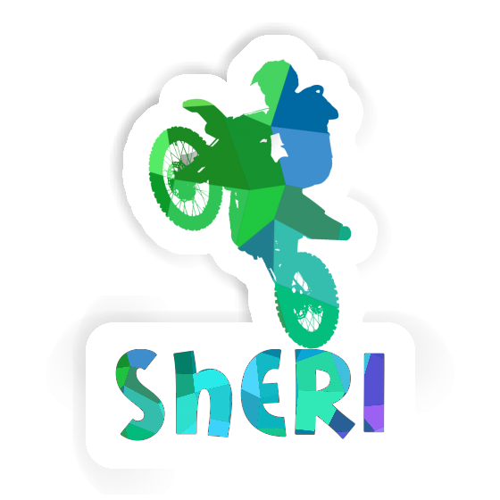 Sticker Sheri Motocross-Fahrer Notebook Sticker Sheri Motocross-Fahrer Notebook Image