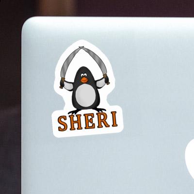 Sticker Fighting Penguin Sheri Notebook Sticker Fighting Penguin Sheri Notebook Image