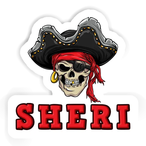 Autocollant Tête de pirate Sheri Notebook Autocollant Tête de pirate Sheri Gift package Image
