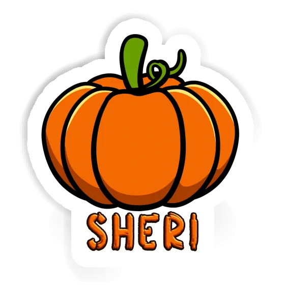 Sticker Sheri Kürbis Notebook Image