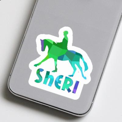 Horse Rider Sticker Sheri Laptop Horse Rider Sticker Sheri Laptop Image