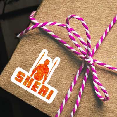 Sheri Autocollant Gymnaste aux anneaux Notebook Sheri Autocollant Gymnaste aux anneaux Gift package Image