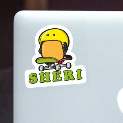 Autocollant Sheri Œuf de skateboard Notebook Image