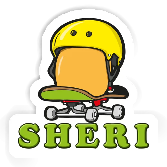 Sticker Skateboard-Ei Sheri Notebook Sticker Skateboard-Ei Sheri Notebook Image