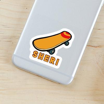 Sheri Sticker Skateboard Laptop Image