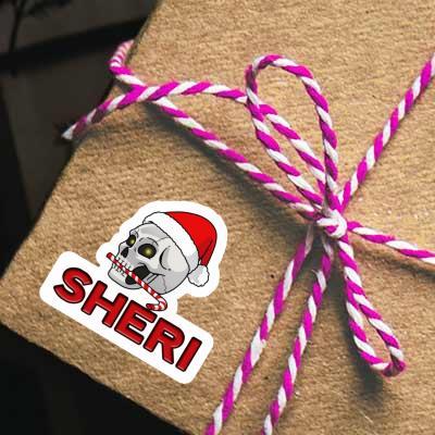 Aufkleber Sheri Weihnachtstotenkopf Notebook Aufkleber Sheri Weihnachtstotenkopf Gift package Image