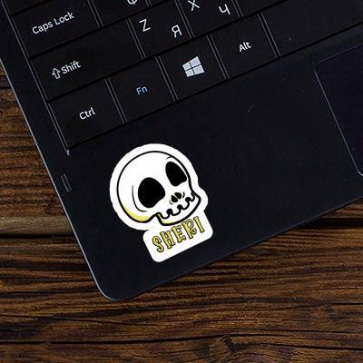 Sheri Aufkleber Totenkopf Notebook Sheri Aufkleber Totenkopf Notebook Image
