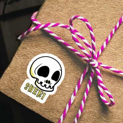 Sheri Aufkleber Totenkopf Notebook Sheri Aufkleber Totenkopf Gift package Image
