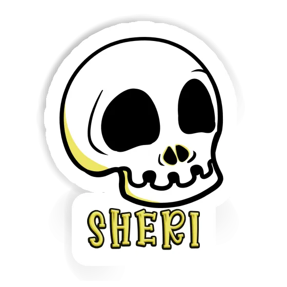 Sheri Aufkleber Totenkopf Notebook Sheri Aufkleber Totenkopf Gift package Image