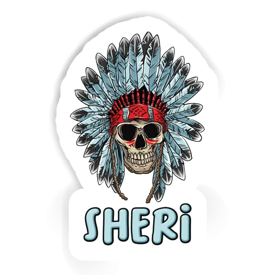 Sticker Sheri Indian Laptop Image