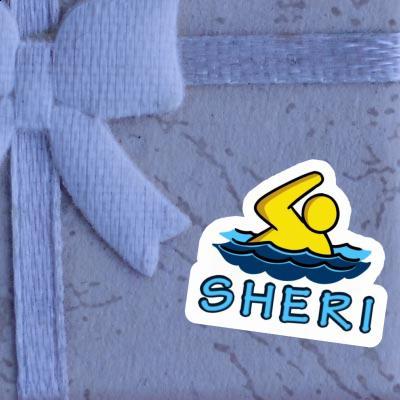 Aufkleber Sheri Schwimmer Notebook Aufkleber Sheri Schwimmer Gift package Image