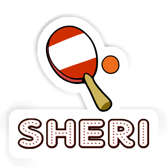 Sticker Table Tennis Paddle Sheri Notebook Sticker Table Tennis Paddle Sheri Gift package Image