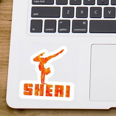 Autocollant Femme de yoga Sheri Notebook Autocollant Femme de yoga Sheri Notebook Image